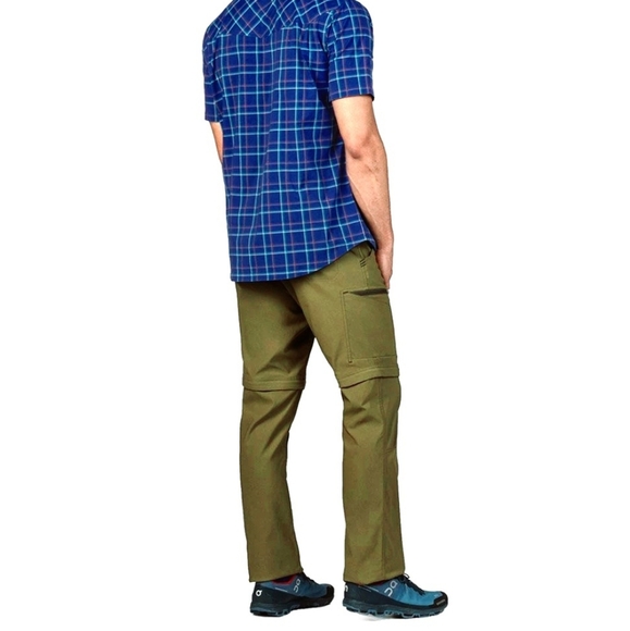 Stio Coburn XT Convertible Pant Green Men's 32X32 Hiking Outdoor - Picture 3 of 15